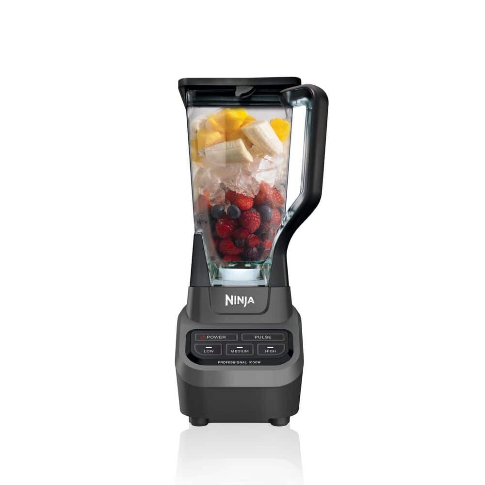 NINJA 72 oz. Professional Blender 1000-Watt 3 Speed Pulse Control Black