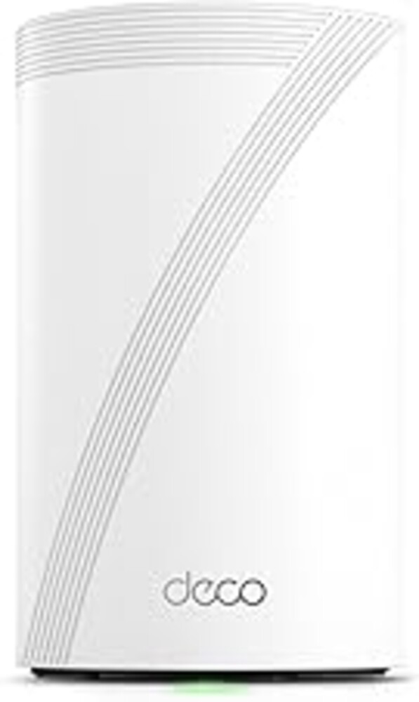 TP-Link Deco 7 Pro BE14000 Tri-Band Wi-Fi 7 Whole Home Mesh System | 8-Stream 14 Gbps | 10G WAN/LAN Port | Up to 8100 Sq.ft, 200 Devices Capacity | 320 MHz, HomeShield, AI-Roaming | BE67 1-Pack Router