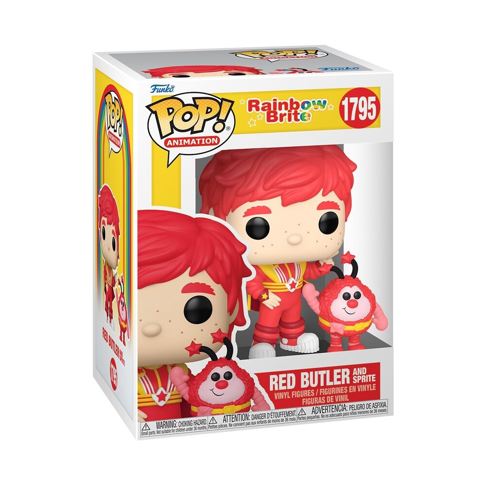 Funko Pop&Buddy: Rainbow Brite - Red Butler and Romeo - Collectable Vinyl Figure - Gift Idea - Official Merchandise - Toys for Kids & Adults - Ad Icons Fans - Model Figure for Collectors and Display