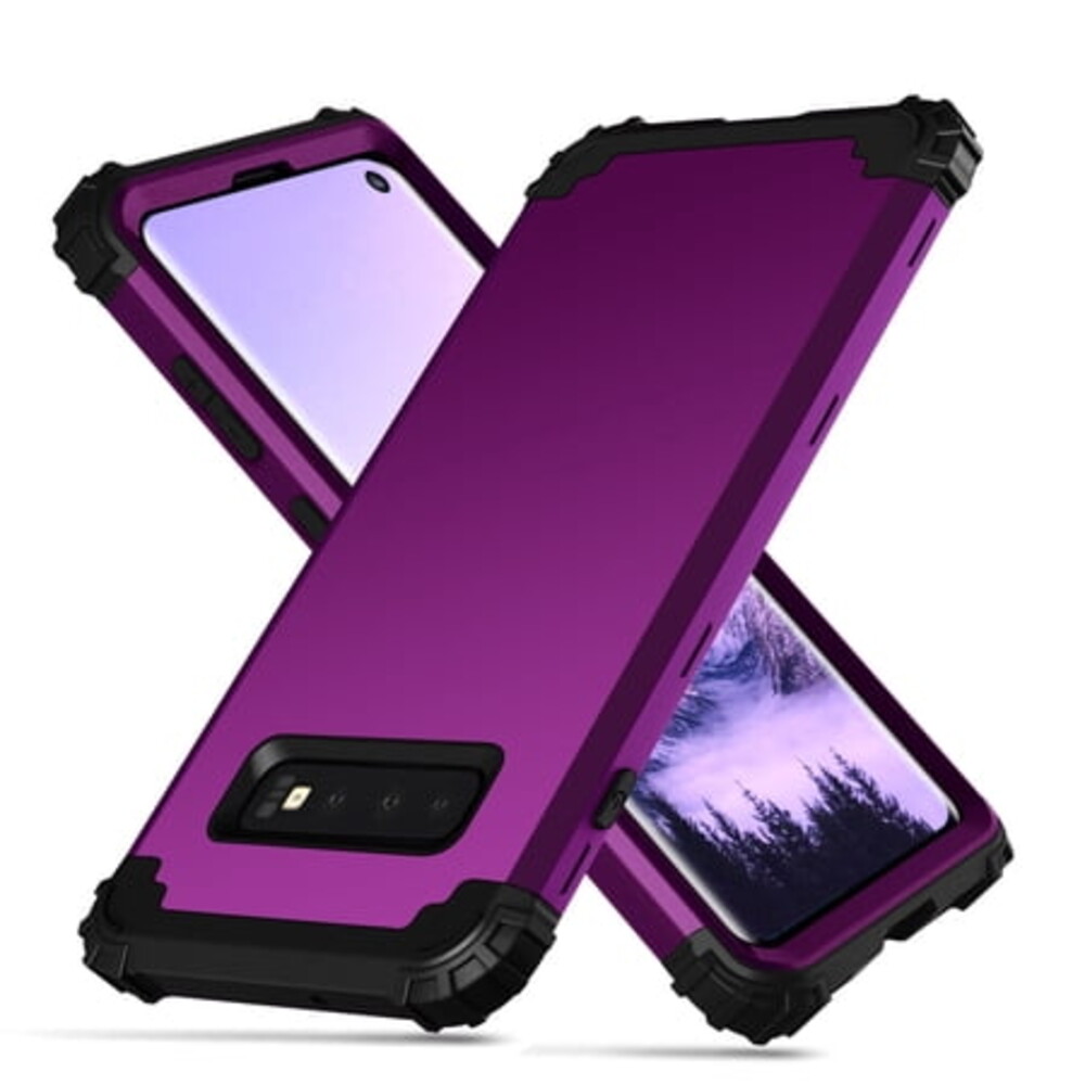 For Samsung Galaxy S8 Plus Case, Dual Layer Slim Heavy Duty Hybrid Rugged Shockproof Anti-Scratch Protective Back Phone Cover