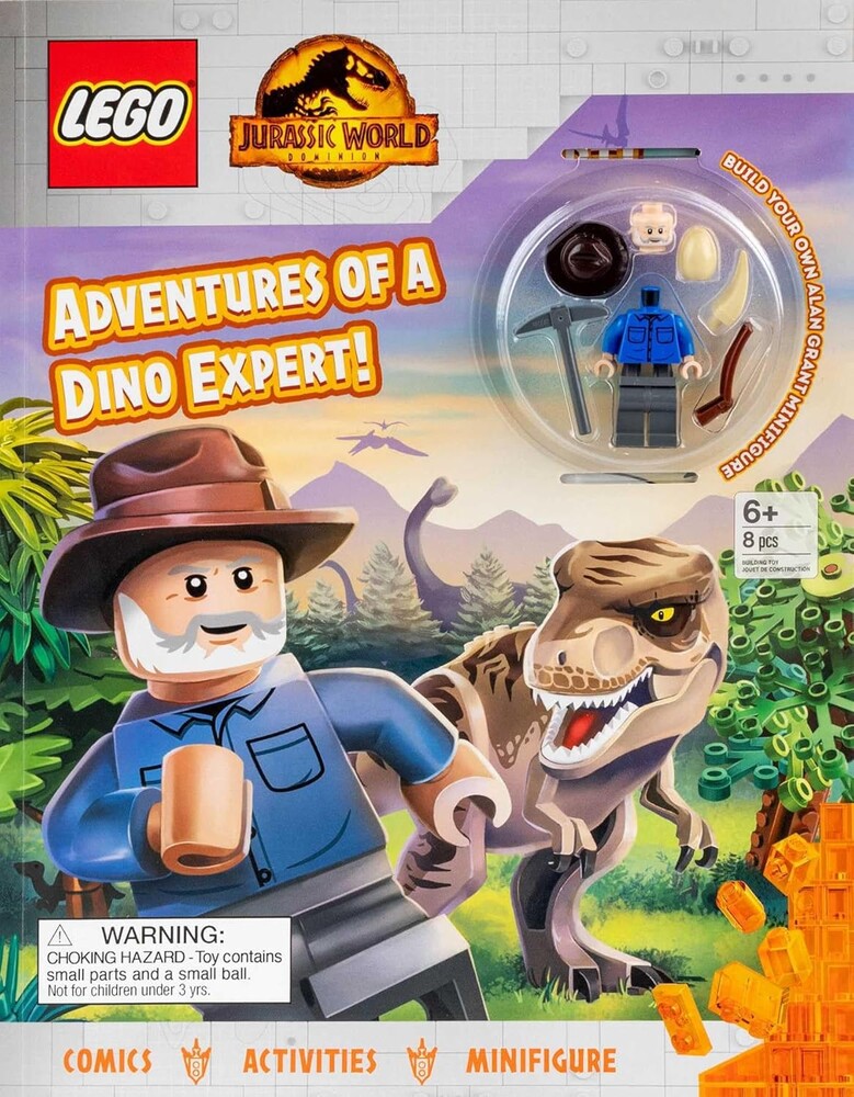 LEGO Jurassic World: Adventures of a Dino Expert! (Activity Book with Minifigure)