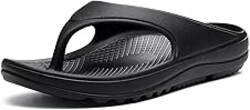 shevalues Orthopedic Sandals for Women Arch Support Recovery Flip Flops Pillow Soft Summer Beach Shoes