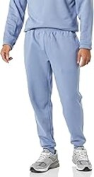 Amazon Essentials Men's Relaxed Fit Fleece Joggers Sweatpants with Drawstring Waist, Tapered Leg, Ribbed Cuffs, Brushed Interior