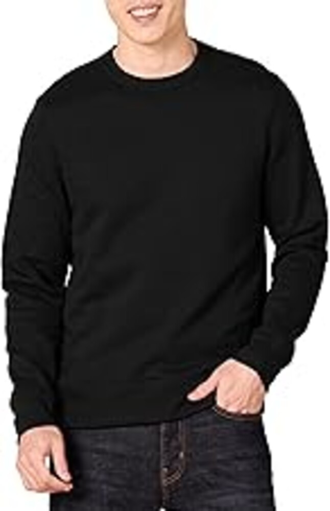 Amazon Essentials Men's Fleece Crewneck Sweatshirt with Ribbed Neck