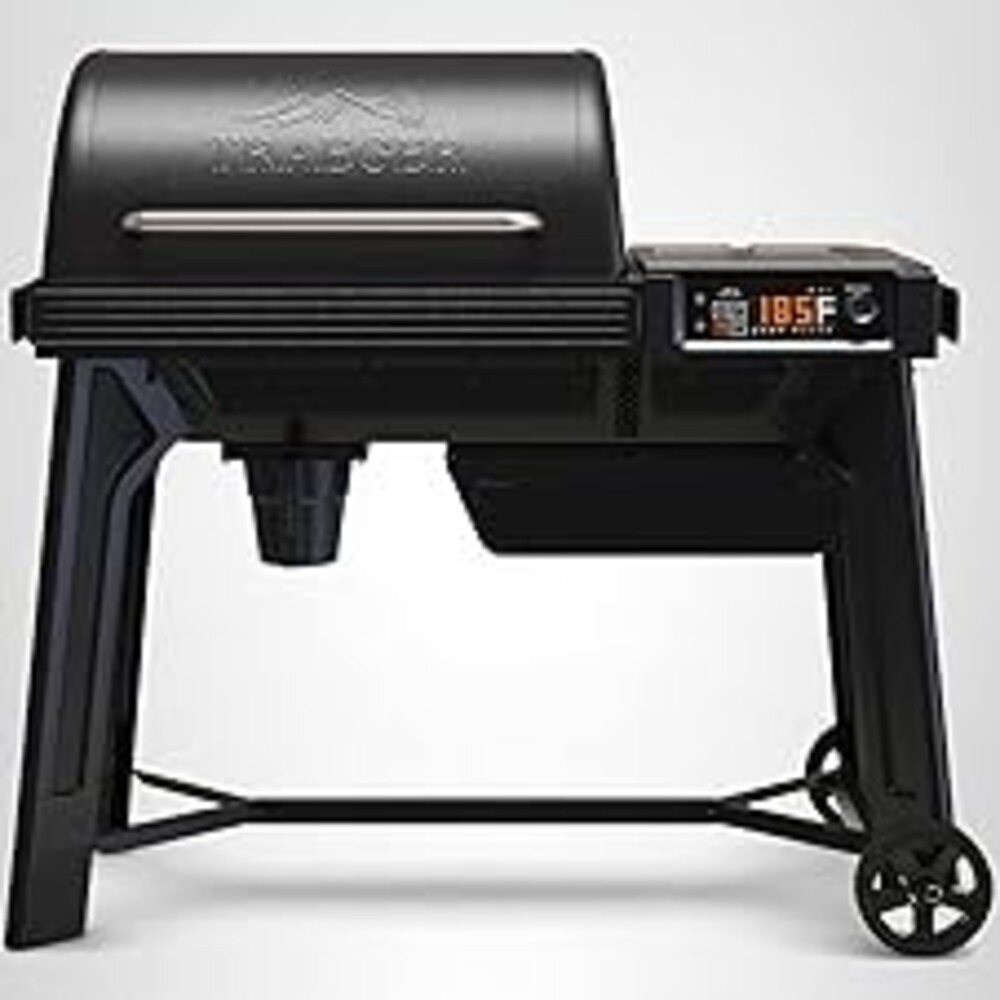 Traeger Grills Woodridge Electric Wood Pellet Grill and Smoker, Wi-Fi Temperature Control up to 500 Degrees, 860 Sq. In. Cooking Capacity, 6-in-1 for Outdoor Grilling, Smoking, BBQ, Black, TFB86MLH