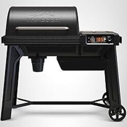 Traeger Grills Woodridge Electric Wood Pellet Grill and Smoker, Wi-Fi Temperature Control up to 500 Degrees, 860 Sq. In. Cooking Capacity, 6-in-1 for Outdoor Grilling, Smoking, BBQ, Black, TFB86MLH