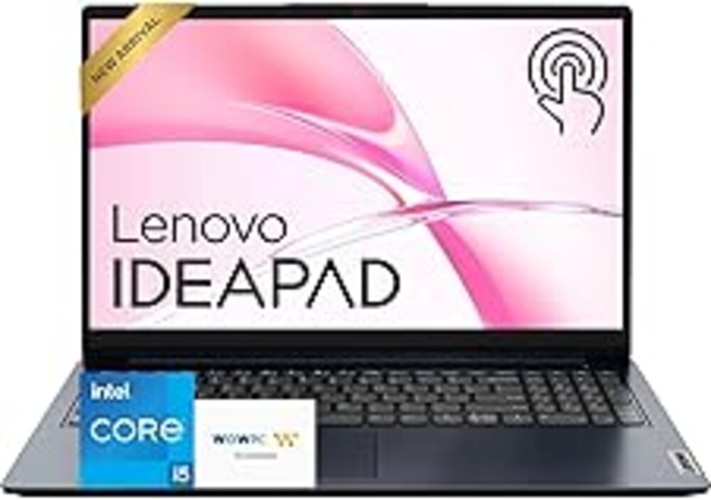 Lenovo IdeaPad Business Laptop • 15.6" FHD Touchscreen Display • 2026 Edition • Intel 10-Core i5 CPU • 16GB RAM • 512GB SSD • WiFi 6 • Copilot AI • Windows 11