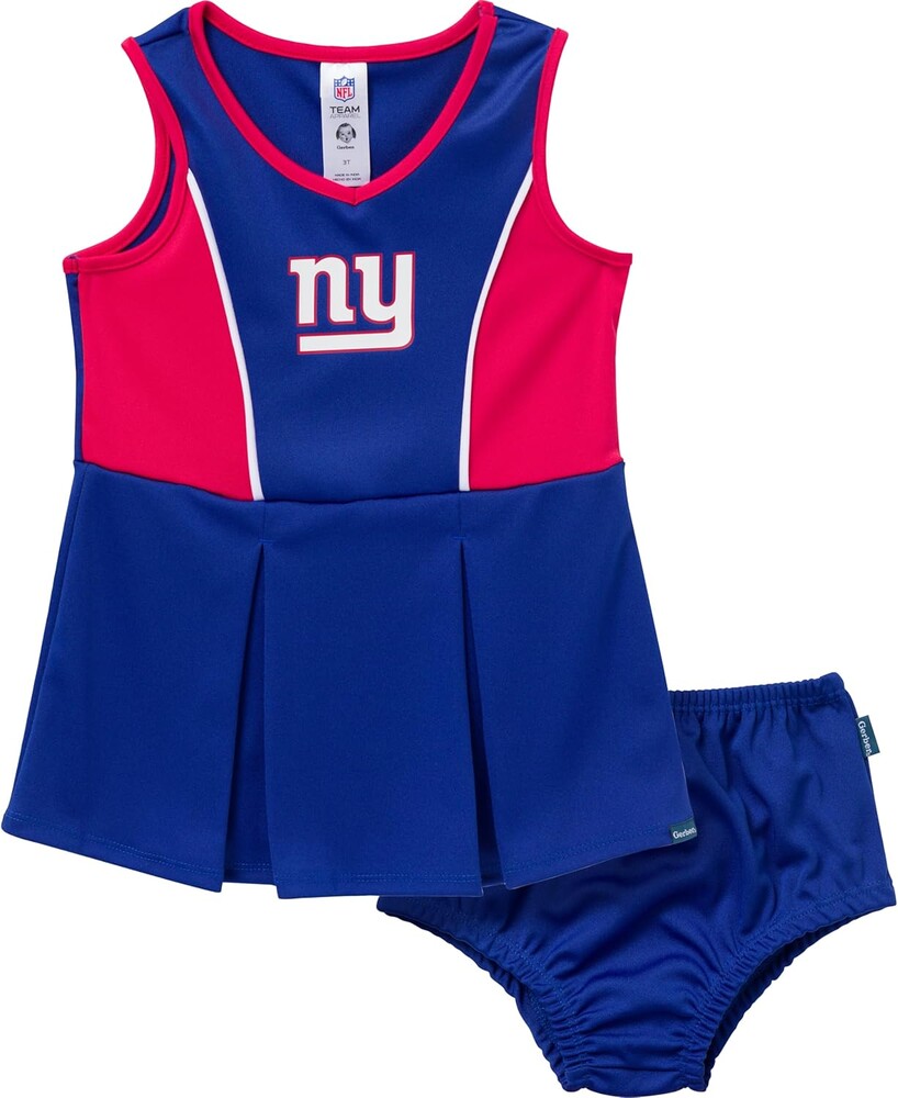 Gerber NFL baby-girls Nfl Cheerleader Dress and Bloomer Set