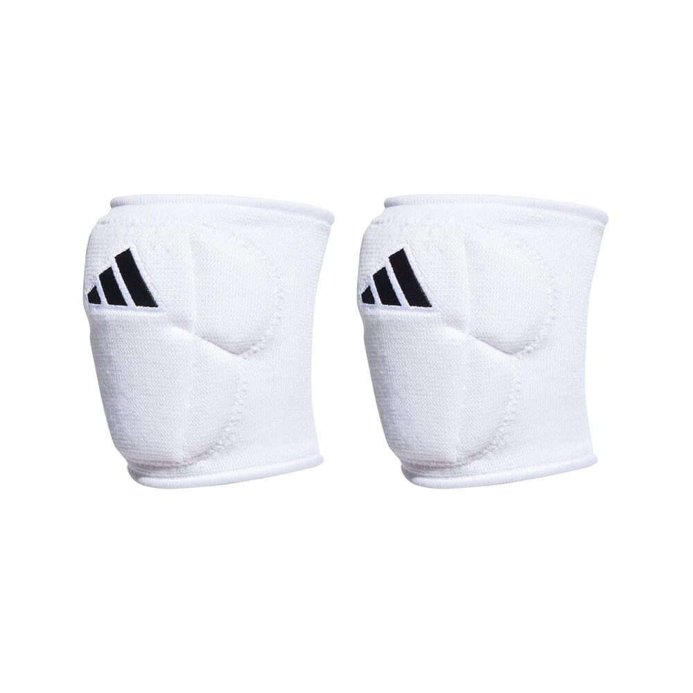 adidas Unisex-Adult 5-Inch Volleyball Kneepads, White/Black, Small