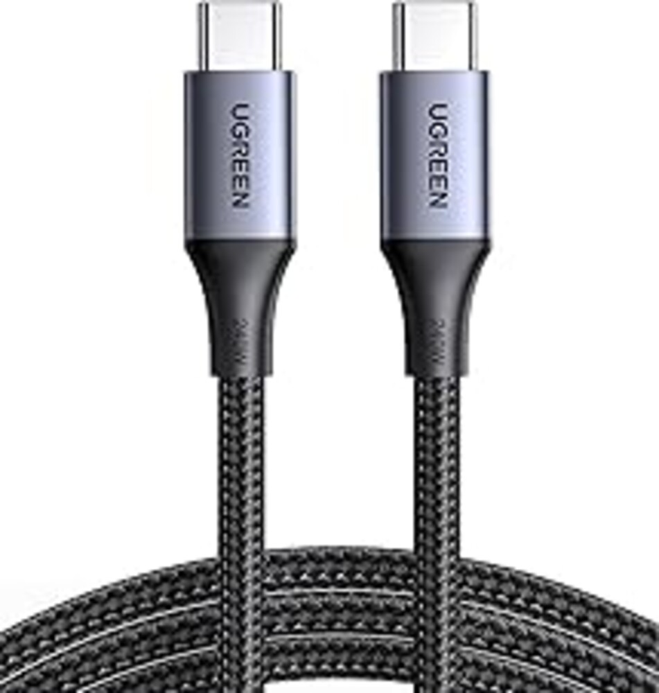 UGREEN 240W USB C to USB C Cable, Fast Charging USB C Cable for iPhone 17 Pro Max/16, Samsung Galaxy S25/S24, MacBook Pro/Air, iPad Pro/Air/Mini, Dell XPS, 6.6FT