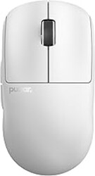 Pulsar Gaming Gears X2V2 Wireless Gaming Mouse, Ultra Lightweight 1.87 oz (53 g), Symmetrical, Optical Switch, 2.4 Ghz 1 ms, 26000 DPI, PAW3395 Sensor (Medium, Wireless, White) (Renewed)