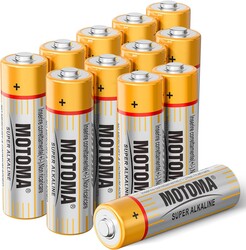 1.5V AA Batteries 12 Pack 1920mAh Alkaline Double A Batteries 10 Year Shelf Life AA battery Long Lasting Power Batteries AA For Alarm Clocks, Remotes, Toys & Electronic Devices (Non-Rechargeable)