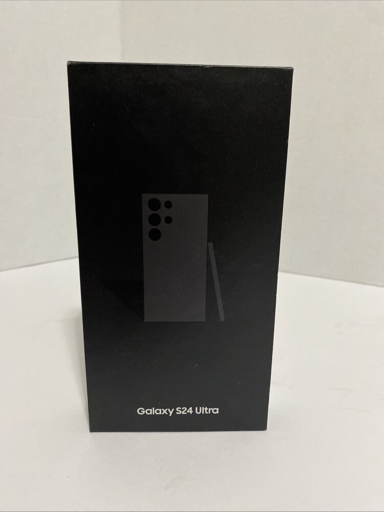 New Sealed Samsung Galaxy S24 Ultra 256GB (Unlocked) - Titanium Black