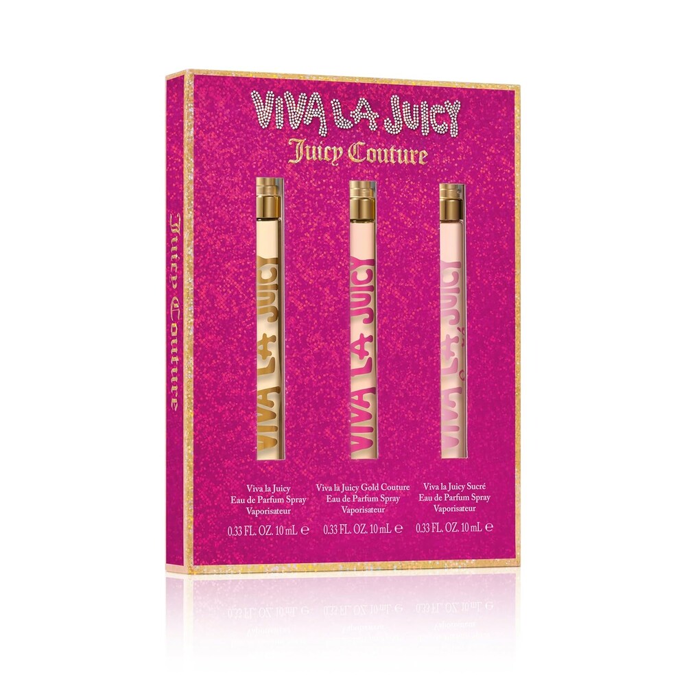 Juicy Couture Viva La Juicy Eau De Parfum, Women's Perfume with Notes of Mandarin, Gardenia & Caramel, Floral & Sweet Perfume for Women, EDP Spray