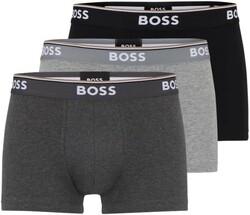 BOSS Men's 3-Pack Cotton Trunk
