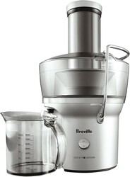 Breville BJE200XL Juice Fountain Compact Centrifugal Machine, 25 fl oz, Silver