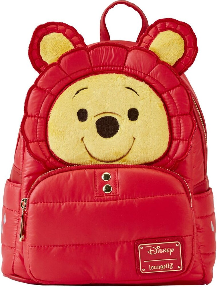 Loungefly Winnie the Pooh Puffer Jacket Cosplay Mini Backpack