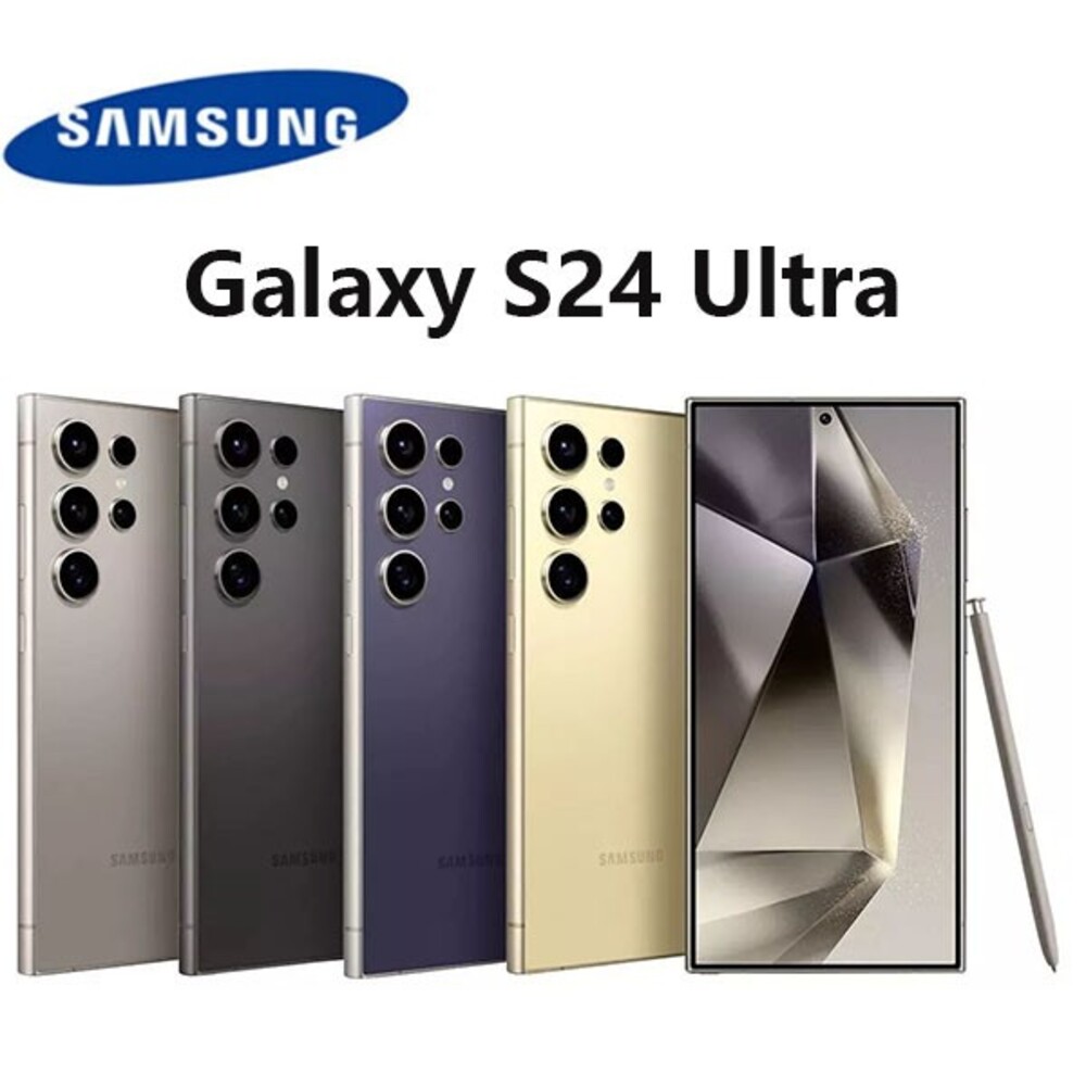 New Sealed Samsung Galaxy S24 Ultra 5G 512GB/256GB Fully Unlocked Smartphone US