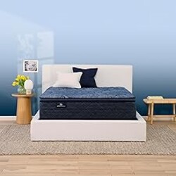 Serta Perfect Sleeper Ultimate 14.5" California King Mattress - Firm Pillow Top, Cooling Gel Memory Foam, Pocket Innersprings for Motion Isolation, Edge Support, CertiPUR-US Certified - Oasis Sleep