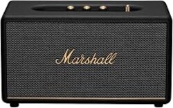 Marshall Stanmore III Bluetooth Home Speaker - Loud Stereo Sound with Bass and Treble Controls | Plug-in Powered | Record Player Compatible | RCA and 3.5mm Aux Inputs - Black