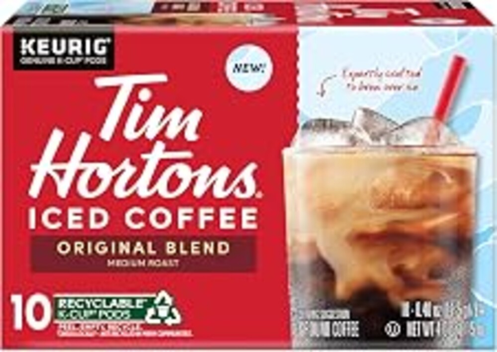 Tim Hortons Original Blend Brew Over Ice KCUPs 10ct