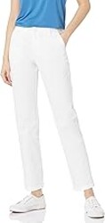 Amazon Essentials Women's Slim Fit Straight Leg Stretch Twill Chino Pant