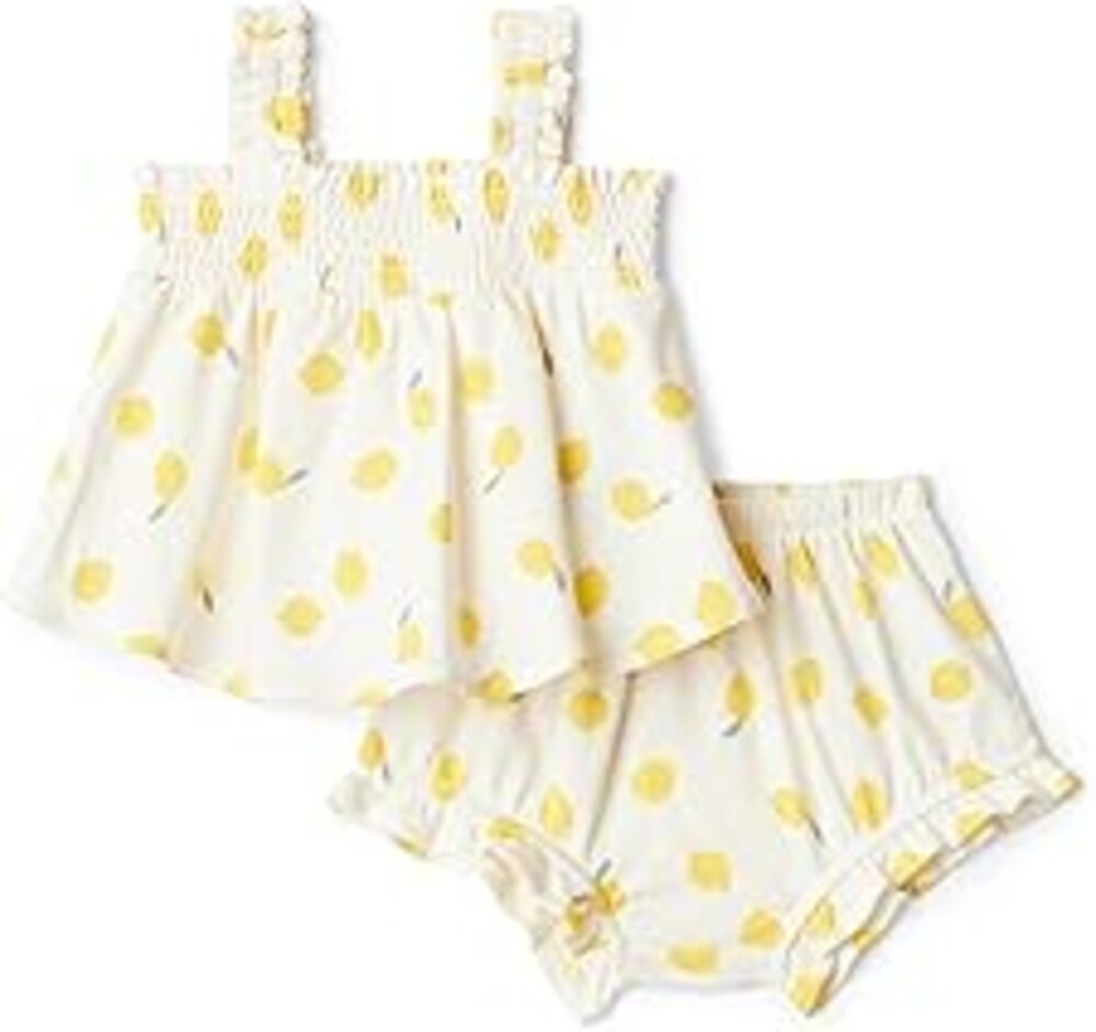 Amazon Essentials x Sofia Grainge Baby Girls' Cotton Sleeveless Shirt and Shorts Play Set