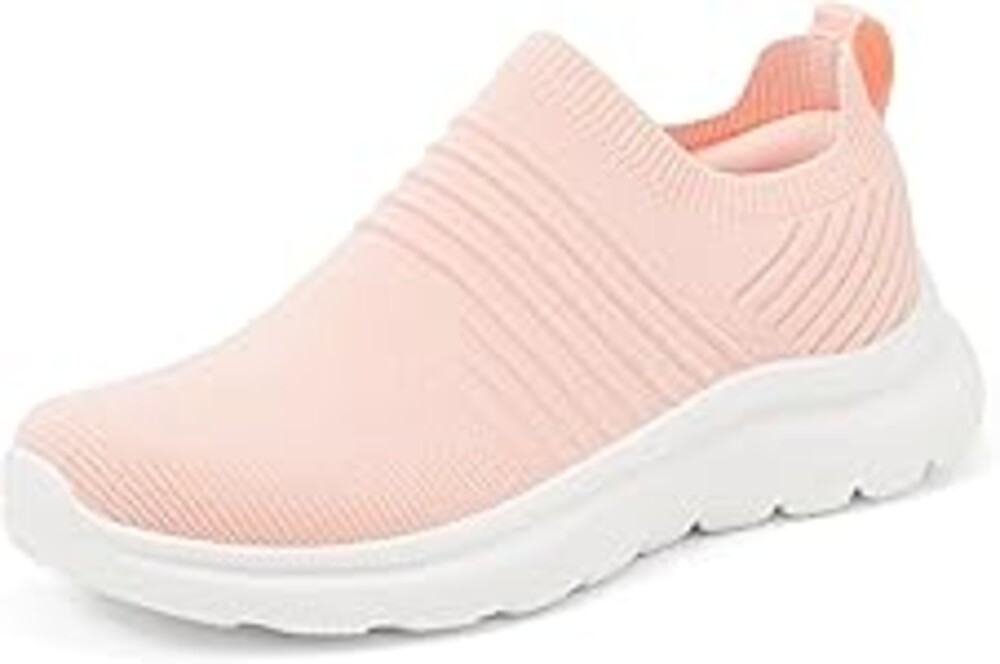 Amazon Essentials Women's Slip-On Lightweight Knit Walking Shoes