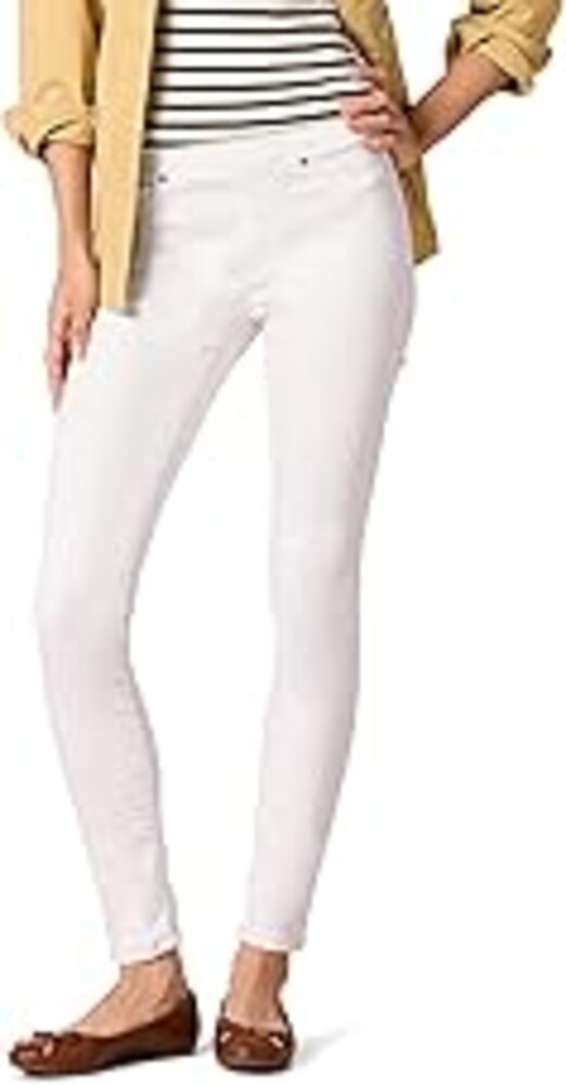 Amazon Essentials Women's Skinny Fit Mid-Rise Stretch Pull-On Jegging with Pockets - Discontinued Colors