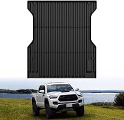 LASFIT Bed Mat for Toyota 2024-2026 Tacoma (5FT/5'Bed) Truck Bed, All Weather 5 ft Rubber Car Bed Liner for Toyota Tacoma 2024 2025 2026 Accessories, TPE Trunk Mat&Bed Liner (Not Fit Drop-in Liners)