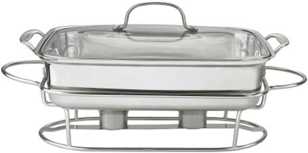 Cuisinart Classic Entertaining Collection 12-Inch, 5-Quart Stainless Rectangular Buffet Server, 7BSRT-31