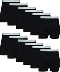 Hanes mens Underwear Boxer Briefs Pack, Cool & Breathable Cotton Moisture-wicking Underwear for Men, No Ride Up