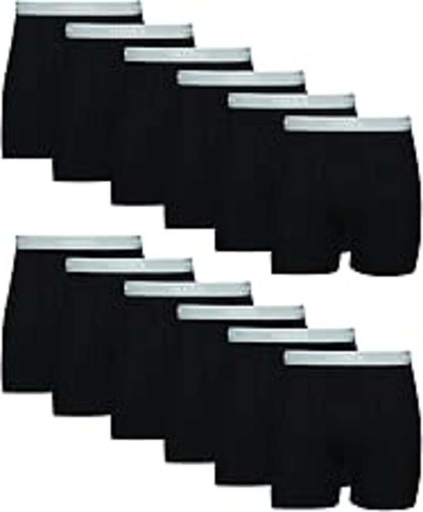 Hanes mens Underwear Boxer Briefs Pack, Cool & Breathable Cotton Moisture-wicking Underwear for Men, No Ride Up