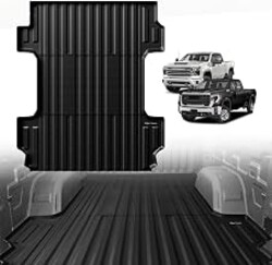 TripleAliners Truck Mat Compatible with 2020-2026 Chevy Silverado/GMC Sierra 2500 3500HD 6.8FT Accessories, Truck Bed Mat Heavy Duty Custom Fit All Weather TPE Pickup Liner, Not for Factory 5th Wheel