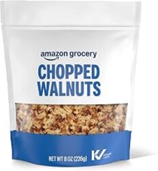 Amazon Grocery, Chopped Walnuts, 8 Oz (Previously Happy Belly, Packaging May Vary)