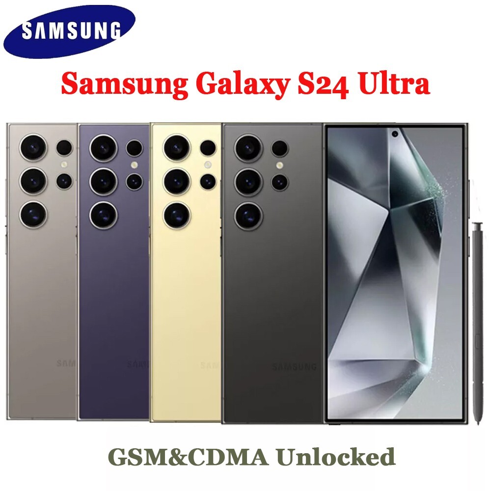 SEALED NEW Samsung Galaxy S24 Ultra 5G S928U 256GB GSM CDMA Unlocked Smartphone