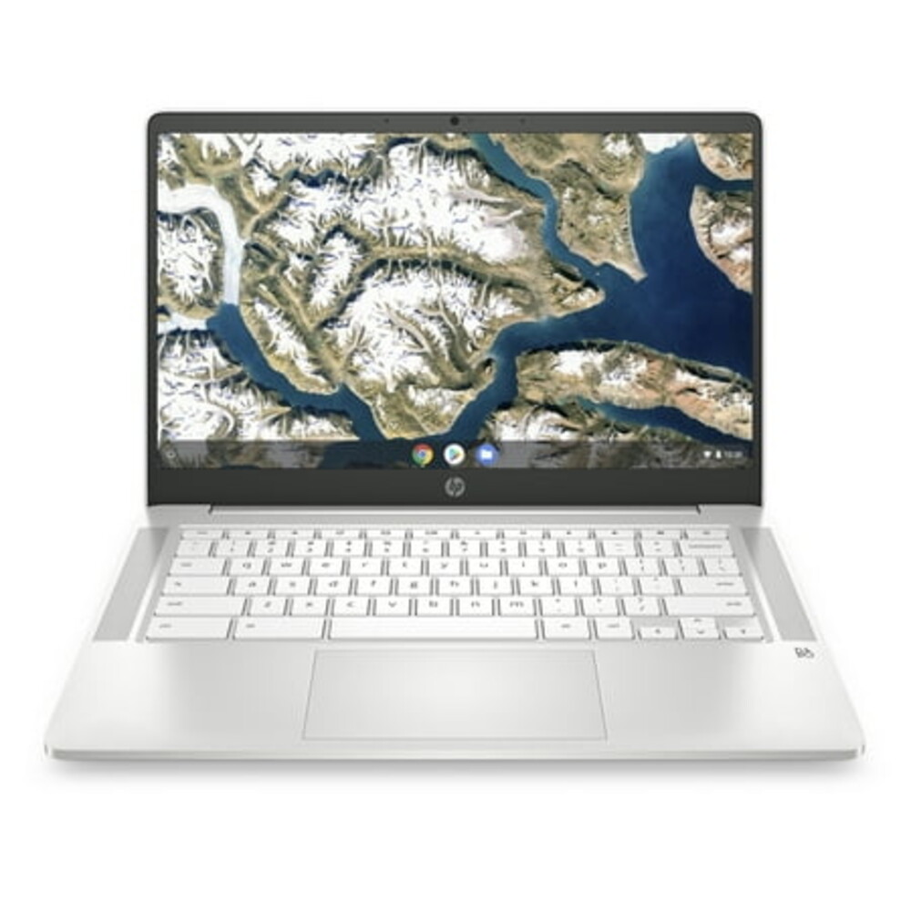 HP Chromebook 14-Inch HD Laptop, Intel Celeron N4000, 4 GB RAM, 32 GB eMMC, Chrome (14a-na0020nr, Ceramic White)