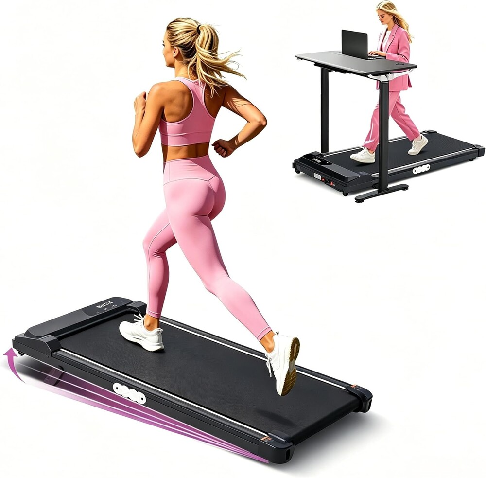 Electric Treadmills for Home Exercising, 0.6-10MPH Portable Small Treadmills for Home Small Spaces, 3.5HP Mini Treadmills with Handles, 400LBS Walking Pad Treadmill with Handle Bar and Incline