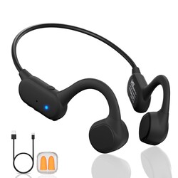 Cevinily 2025 Bone Conduction Headphones,Open Ear Wireless Bluetooth 5.4 Earphones with Mic,Premium Sound Quality 12Hrs Playtime Sports Headphones，IPX5 Sweat Resistant for Running, Walking，Cycing