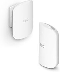 Amazon eero Max 7 (1-pack) with Amazon eero Outdoor 7 (1-pack) mesh wifi system