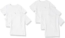 Amazon Essentials Boys and Toddlers' Short Sleeve Tee Shirts, Cotton Jersey