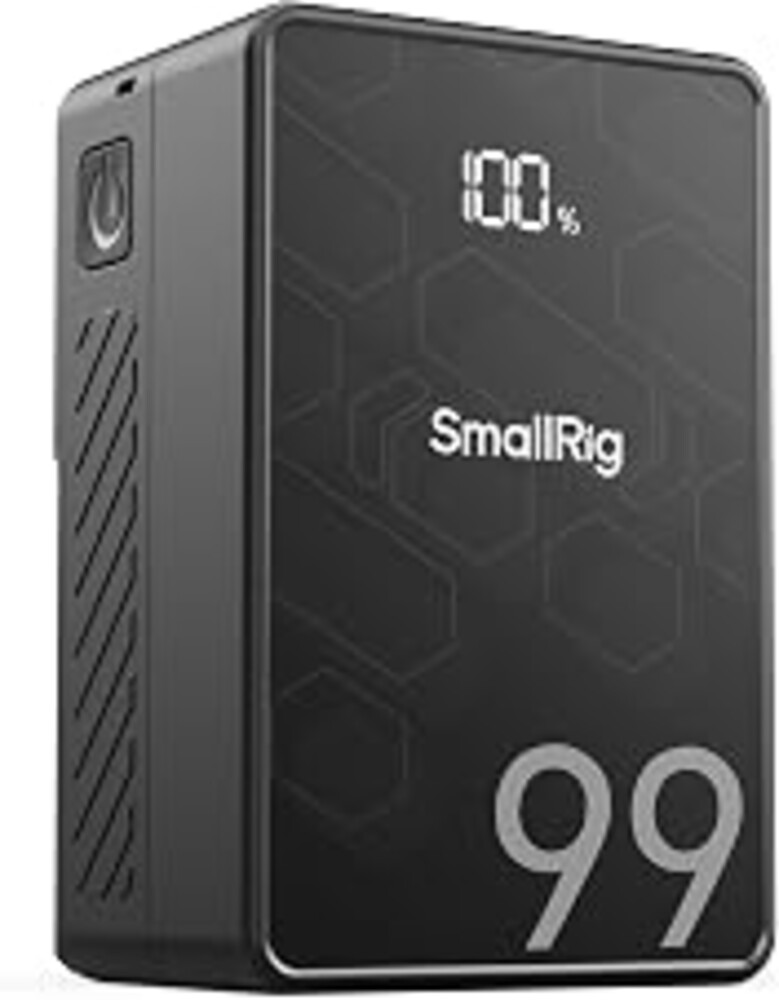 SMALLRIG V Mount Battery, 99Wh / 6800mAh V Mount Battery with 65W Output, 2.5H Full Charge, PD 3.0 USB-C Fast Charging, for Filmmakers, Cameras, Camcorders, Phones, Monitors, Video Lights