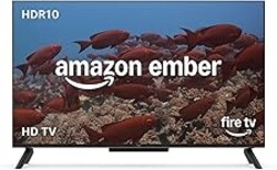 Amazon Ember 32" 2-Series with Fire TV (newest model), HD smart TV with Alexa Remote, fast streaming, Dolby Audio, Ambient Experience, free and live TV, find shows faster with Alexa+