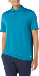 Amazon Essentials Men's Slim-Fit Quick-Dry Moisture Wicking Tech Stretch Short Sleeve Lightweight Golf Polo Shirt