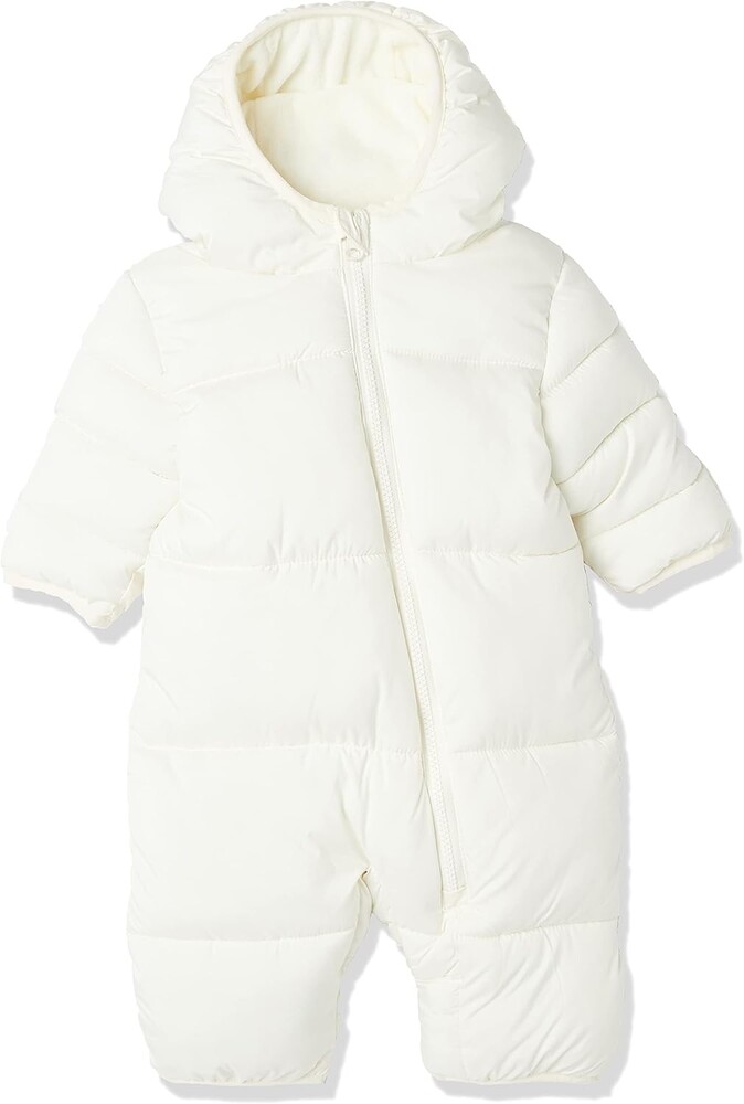 Amazon Essentials Unisex Babies' Water-Resistant Winter Puffer Snowsuit for Boys and Girls