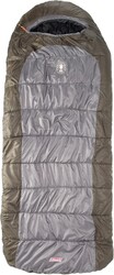 Coleman Big Basin 15°F Big & Tall Sleeping Bag, Cold Weather Sleeping Bag with Snag-Free Zipper & Better Heat Retention, Machine Washable