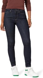 Amazon Essentials Women's High-Rise Skinny Jean Pants, -Dark Wash