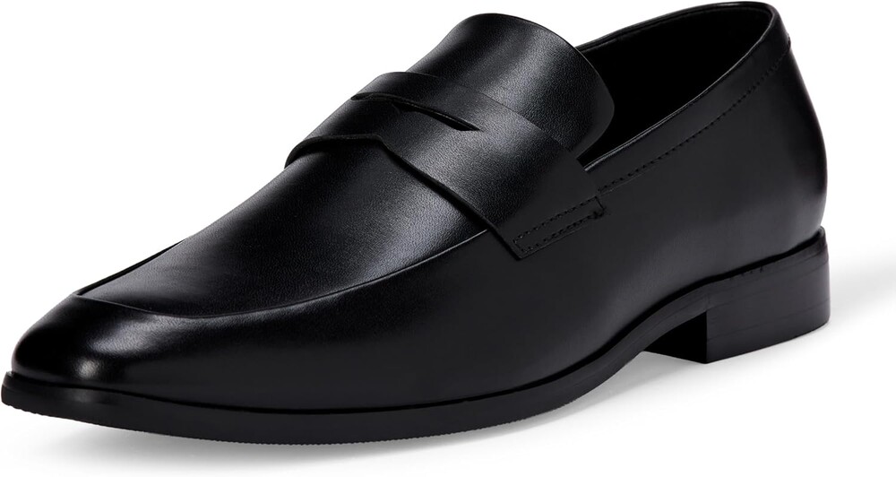 Amazon Essentials Men's Square Apron Toe Penny Loafer with Memory Foam
