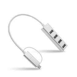 Dutevolns USB 3.0 Hub, 4 Ports USB A Splitter USB Expander for Mouse, Keyboard, Flash Drive, U Disk, Printer Compatible with Laptop, Desktop PC, Xbox, PS5, and More
