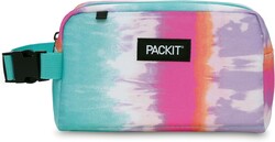 PackIt Freezable Snack Box, Tie Dye Sorbet, Built with EcoFreeze Technology, Collapsible, Reusable, Zip Closure with Buckle Handle, Designed For Work Snacks, Fresh Snacks On the Go, Adults